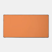 Trendkleur Verse Tangerine Desk Mat (Voorkant)