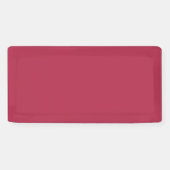 Trendkleur Warme roze banner (Horizontaal)