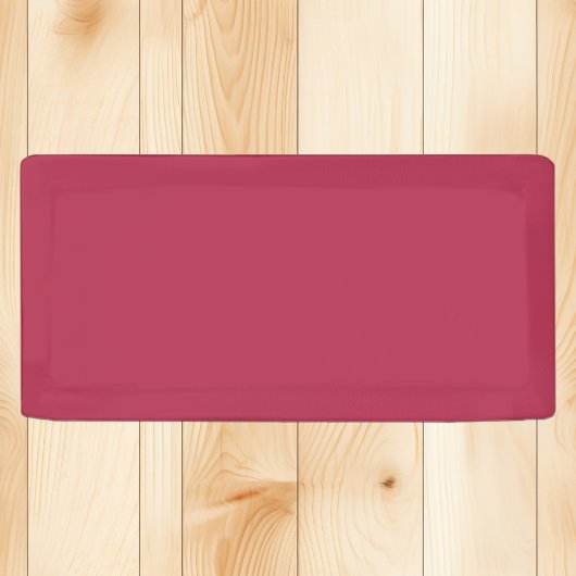 Trendkleur Warme roze banner