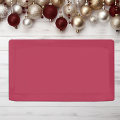 Trendkleur Warme roze banner
