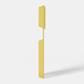 Trendkleur Zacht Geel Minimalist iPhone Hoesje (Rechterkant)