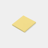 Trendkleur - Zacht Geel Stevig Post-it® Notes (Schuin)
