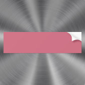 Trendkleur Zacht Roze Bumpersticker