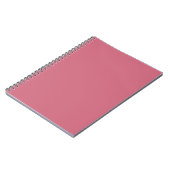 Trendkleur - zacht roze Notitieboek (Linkerzijde)