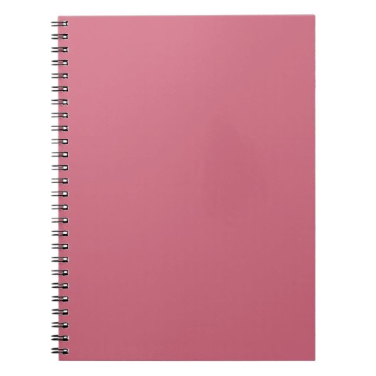 Trendkleur - zacht roze Notitieboek (Voorkant)