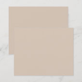 Trendkleur - Zacht Taupe-papierblad (Voorkant / Achterkant)