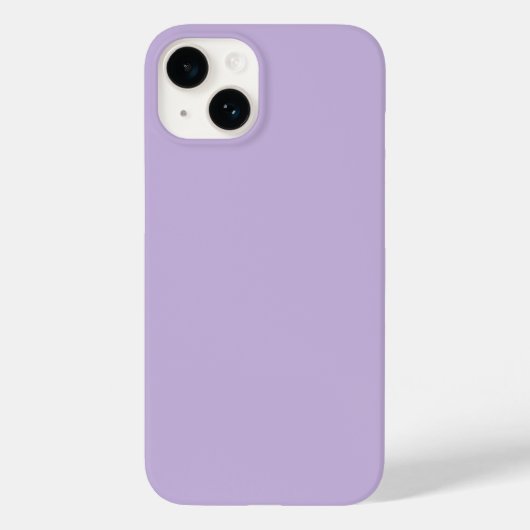 Trendkleur Zacht Violet Minimalistisch Case-Mate iPhone Case (Achterkant)