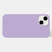 Trendkleur Zacht Violet Minimalistisch Case-Mate iPhone Case (Achterkant (horizontaal))