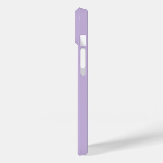 Trendkleur Zacht Violet Minimalistisch Case-Mate iPhone Case (Achterkant / Links)