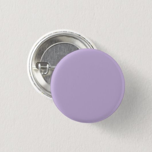 Trendkleur Zacht Violet Minimalistische Button (Voorkant /achterkant)