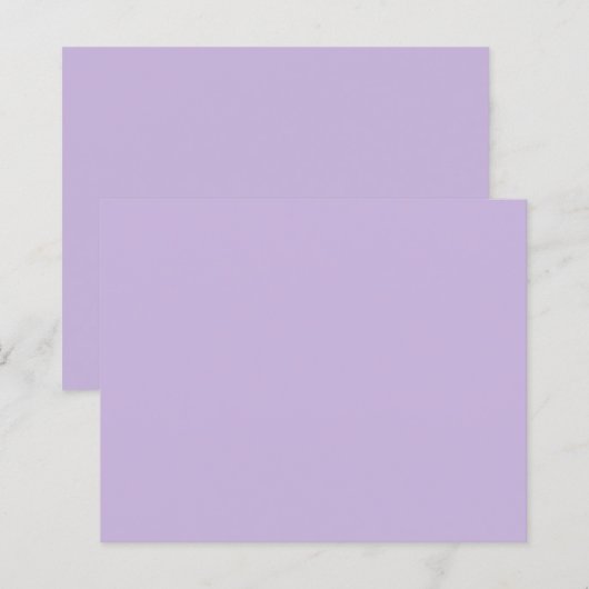 Trendkleur - Zacht violet papier blad (Voorkant / Achterkant)