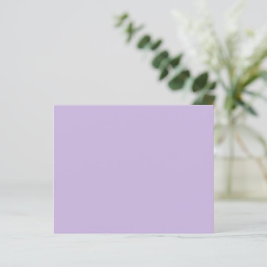 Trendkleur - Zacht violet papier blad (Staand voorkant)