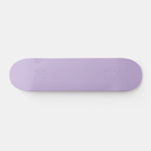 Trendkleur Zacht Violet Skateboard Deck (Horizontaal)