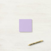 Trendkleur - Zacht Violet Solid Post-it® Notes (Op bureau)
