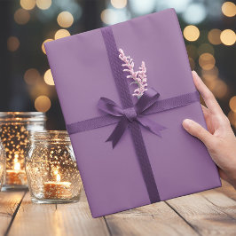 Trendkleur Zachte Lavendel Cadeaupapier