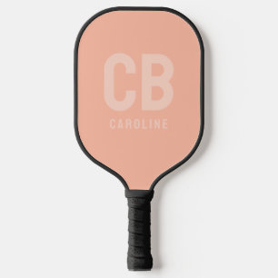 Trendkleur Zachte Peach Pickleball Paddle