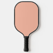 Trendkleur Zachte Peach Pickleball Paddle (Achterkant)