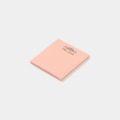 Trendkleur - Zachte perzik Solid Post-it® Notes (Schuin)