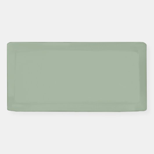 Trendkleur zachte sage banner (Horizontaal)