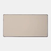 Trendkleur Zachte Taupe bureaumat (Voorkant)