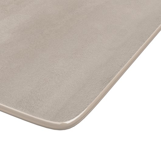 Trendkleur Zachte Taupe snijplank (Hoek)