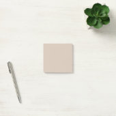 Trendkleur - Zachte Taupe Solid Post-it® Notes (Kantoor)