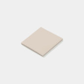 Trendkleur - Zachte Taupe Solid Post-it® Notes (Schuin)