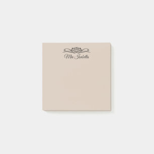 Trendkleur - Zachte Taupe Solid Post-it® Notes