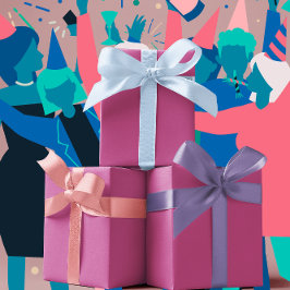 Trendkleuren - Berry Color - Solid Inpakpapier Vel