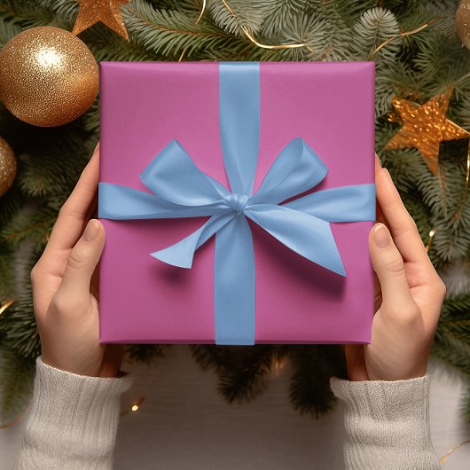 Trendkleuren - Berry Color - Solid Roll Cadeaupapier