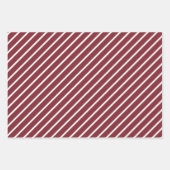 Trendkleuren - Crimson Red Color - Patroon Inpakpapier Vel (Voorkant 2)