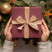 Trendkleuren - Crimson Red Color - Solid Roll Cadeaupapier