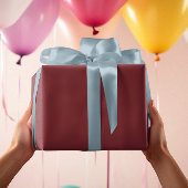 Trendkleuren - Crimson Red Color - Solid Roll Cadeaupapier