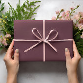 Trendkleuren - Donkerrode wijnkleur Inpakpapier Vel