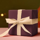 Trendkleuren - Donkerrode wijnkleur Inpakpapier Vel