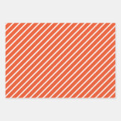 Trendkleuren - Flame Red Color - Patroon Inpakpapier Vel (Voorkant 2)