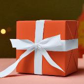 Trendkleuren - Flame Red Color - Solid Roll Cadeaupapier