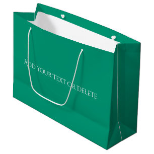 Trendkleuren - Jade Green Color - Solid Groot Cadeauzakje