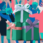 Trendkleuren - Jade Green Color - Solid Inpakpapier Vel