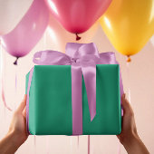 Trendkleuren - Jade Green Color - Solid Roll Cadeaupapier