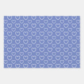 Trendkleuren - Jewel Blue Kleur - Patroon Inpakpapier Vel (Voorkant)