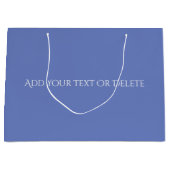 Trendkleuren - Jewel Blue Kleur - Solid Groot Cadeauzakje (Voorkant)