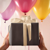 Trendkleuren - Koffie bruin kleur - Solid Inpakpapier Vel