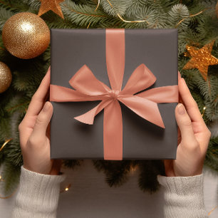 Trendkleuren - Koffie bruin kleur - Solid Roll Cadeaupapier