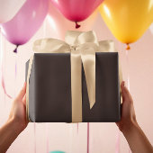 Trendkleuren - Koffie bruin kleur - Solid Roll Cadeaupapier