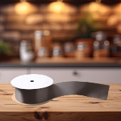 Trendkleuren - Koffie bruin kleur - Solid Satijnen Lint