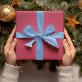 Trendkleuren - Levendige magenta kleur - Solid Rol Cadeaupapier