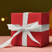 Trendkleuren - Levendige rode kleur - Solid Inpakpapier Vel