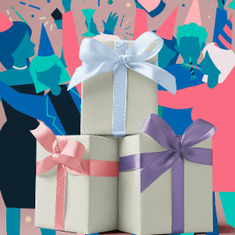 Trendkleuren - Licht zilvergrijs Inpakpapier Vel