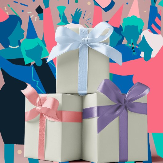 Trendkleuren - Licht zilvergrijs Inpakpapier Vel